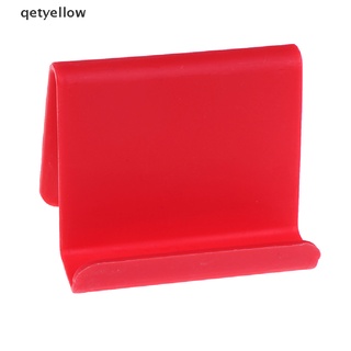 qetyellow - soporte universal de plástico para teléfono móvil, color caramelo