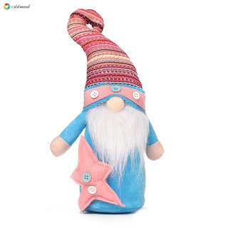 gnome de navidad muñeca de felpa sin cara muñeca fiesta accesorios con capucha muñeca hogar gnomos de navidad decoración para el hogar