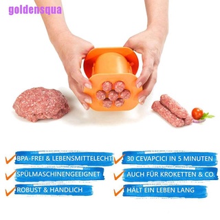 [goldensqua]Meat Sausage Hot Dog Hand Operated Beef Noodle Pasta Mincer Sausages Maker