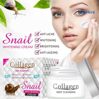[winnie] crema facial de caracol tratamiento de acné reparador hidratante antiarrugas envejecimiento suero