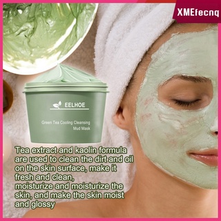 máscara de barro de té verde limpieza profunda hidratante nutritiva hidratante 100ml