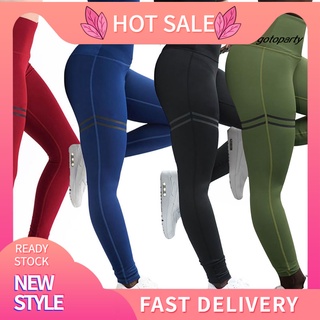 [listo stock]got--leggings push up de malla de color sólido para mujer/leggings delgados de cintura alta/pantalones de yoga (1)