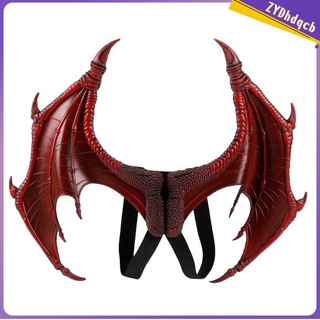🙌 3D Halloween Masquerade Dragon Wing Devil Props Decor Demon Dinosaur Cosplay Costumes Fancy Dress Dressing Accessory for BYso