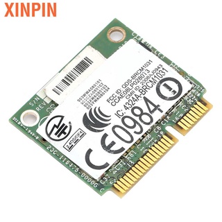Xinpin Mini PCI‐E tarjeta de red WiFi para OS X suministros de ordenador /5G 300M BCM HM8L
