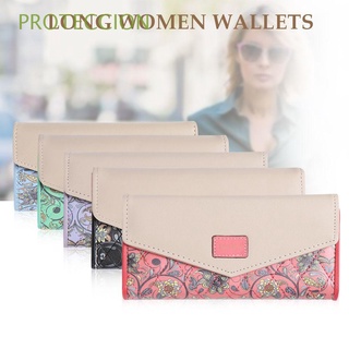 Proteccion Bolsa De cuero PU para mujer/monedero largo/Multicolor para mujer