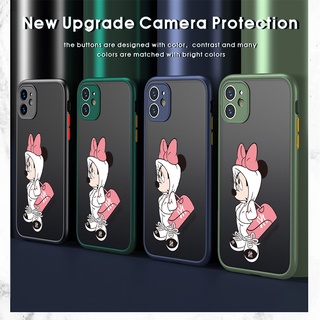 Funda suave para Xiaomi Redmi Note 10 4G/5G Note 10 Pro Note 10S lindo caricatura (Minnie) Mouse mate transparente para celular cubierta completa a prueba de golpes protección de cámara Capinha (2)