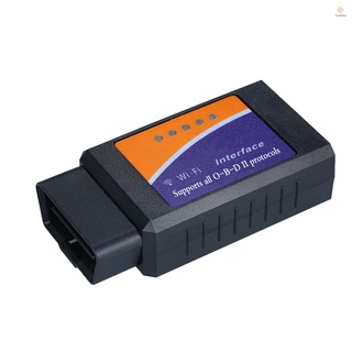 mini lector de código de coche wifi o-b-d2 o-b-d-ii/herramienta de escaneo de escáner/herramienta de diagnóstico de luz compatible con eu