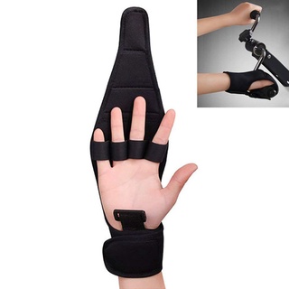 Shuailu férula dedo recuperación de agarre equipo de dedo agarre Anti-espasticidad soporte de muñeca guante/Multicolor (9)