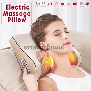 Infrared Heating Neck Shoulder Back Body Electric Massage Pillow Massager Device Healthy Relaxation