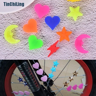 [pulgadas] 36 piezas de perlas de plástico para radios de rueda de bicicleta, multicolor, Clips para niños, decoración [caliente]
