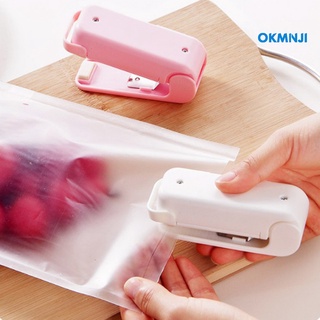 Okmnji portátil Snack paquete de plástico máquina de sellado de la herramienta del hogar Mini sellador de calor