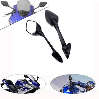 Realzion espejo lateral de la motocicleta espejo retrovisor accesorios para Yamaha NMAX YZF R3 R25 R15 2014-2018 2019 2020
