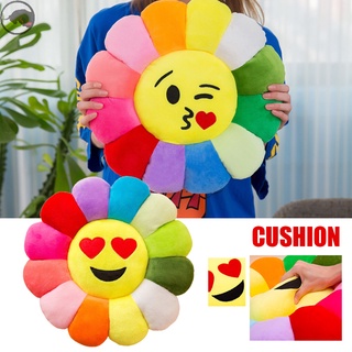 Colorido cojín Flor De Sol lindo juguete De felpa multiusos suaves y cómodos almohada Para habitación De hogar oficina