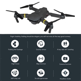 Dron drohne Mavic Pro E58 Mit 4k 1080p cámara Hd 3ackus quadcóptero (3)