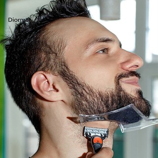 dom_beard plantilla plantilla peine moldeador de pelo hombres afeitado herramienta de peinado