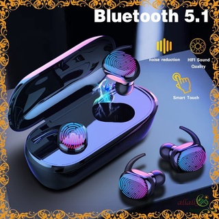 y30 tws huella dactilar táctil bluetooth 5.0 auriculares inalámbricos 4d estéreo auriculares activos cancelación de ruido auriculares inalámbricos auriculares [\\(^o^) /~]