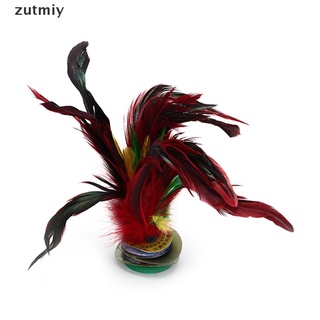 [zuy] jianzi 15 cm saco pie juego de deportes patada pluma kicking volantes cqw