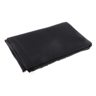 2x 39" x 59" vinilo antideslizante tela de algodón goma piso alfombra material de la suela negro