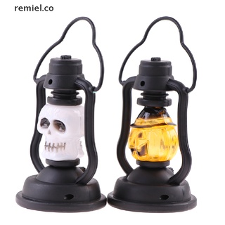 [remiel] lámpara led de calabaza fantasma para colgar velas aterradoras decoraciones de halloween [co] (4)