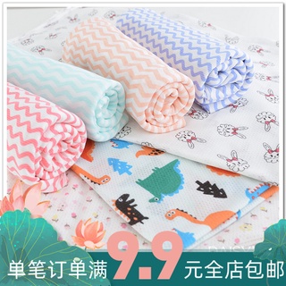 【Overseas stock】[Estoque estrangeiro] algodão tricotado de puro algodão macio e justo roupas de verão para bebê com meia manga de algodão leve e tecido de malha respirável