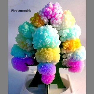 [firstmeethb] diy mágico papel flor árbol juguete cristal árbol de navidad cerezo flor juguetes caliente