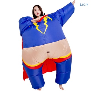 Disfraz inflable De Halloween para hombre De león Adulto Cosplay inflable traje Festivo ropa De fiesta