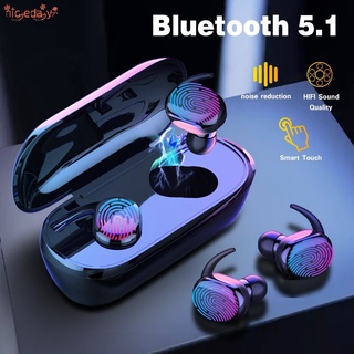 2021 nuevos audífonos inalámbricos Bluetooth TWS Bluetooth 5.0 deportivos estéreo a prueba de agua control táctil