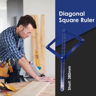 confiable carpintería diagonal regla cuadrada diy multiángulo buscador de esquinas