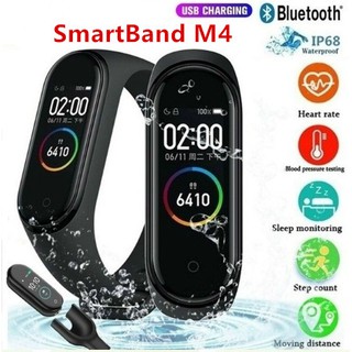 Banda Inteligente M4 con monitoreo de presión sanguínea/Fitness/Smartwatch/reloj Inteligente