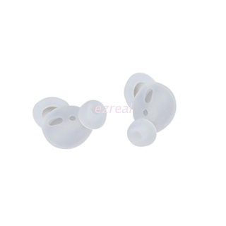 Ez 2 piezas antideslizantes auriculares de silicona manga puntas compatibles con AirPods 1/2&audífonos auriculares piezas de repuesto reemplazos