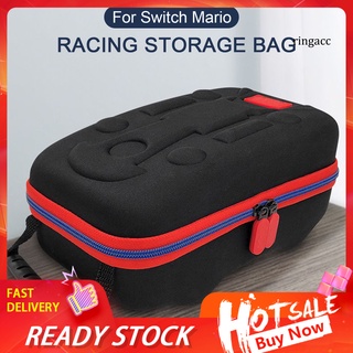 [lg] Bolsa de almacenamiento EVA resistente al desgaste para coche de carreras con bolsa de malla para Nintendo Switch Mario-Kart