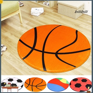 bilibili - alfombrilla redonda de fútbol, diseño de baloncesto, diseño de ordenador, alfombra, decoración del hogar