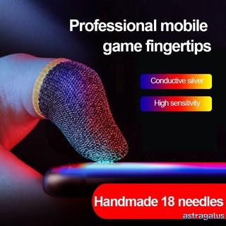 Gaming Finger Sleeve Mobile Screen Game Controller Sweatproof Gloves PUBG COD Assist artifact Banana