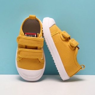 Los niños zapatos de lona de las niñas Casual zapatos2020nuevo blanco zapatos de bebé zapatos de lona de los niños de la galleta zapatos