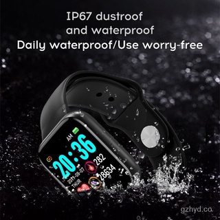❤Reloj inteligente Really Waterproof!! Y68 D20 reloj inteligente con Bluetooth USB con Monitor Cardíaco PK W26 X7 Smartwatch 9kzo