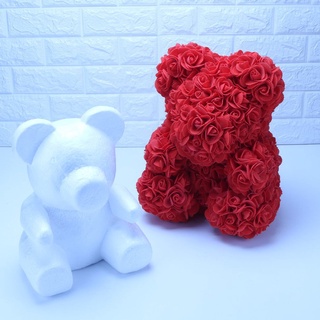 #eml molde de espuma para oso de rosas/molde de bricolaje/rosa artificial/rosa/molde para decoración de flores