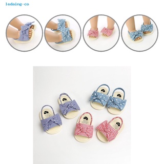 ledaing Safe-Sandalias Para Bebés , Diseño De Rayas , Color Brillante , Para Uso Diario