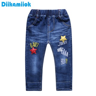 Moda bebé niños jeans para niños pantalones pantalones de mezclilla ropa de niño 2-6T 1X-02