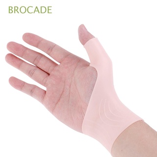 BROCADE Silicone Gel Carpal Tunnel Brace Spasms Wrist Support Therapy Gloves Wrist Compression Wrap Carpal Tunnel Tenosynovitis Rheumatism Pain Relief Arthritis Band Wrist Protector (1)
