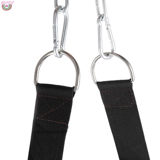 Ms Fitness Dip cinturón con cadena de acero de servicio pesado doble costura levantamiento de pesas cinturón de culturismo (3)
