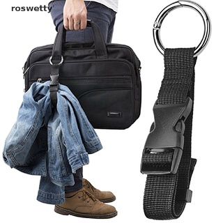 roswetty 1pc antirrobo correa de equipaje titular pinza añadir bolsa bolso clip uso para llevar co
