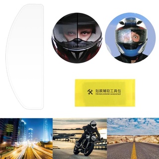 Han casco de motocicleta antiniebla lente transparente parche película para K3 K4 AX8 MT media cara completa
