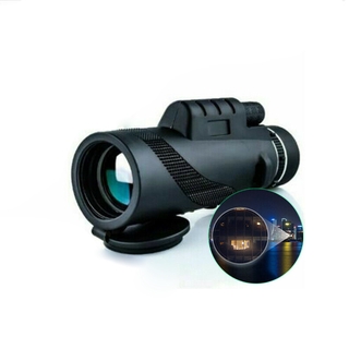 80X100 HD Zoom trípode Monocular telescopio día/noche visión Camping teléfono Clip [vrru] (5)