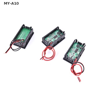 [primavera] 12v 24V 60V 72V batería indicador de capacidad de plomo ácido coche voltímetro Digital MY-A10
