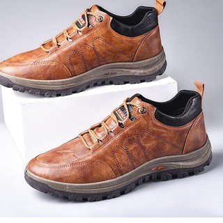 Nuevo modelo... Highland Formal Casual hombres zapatos de los hombres de trabajo de la universidad zapatos de cuero sintético importación MC405