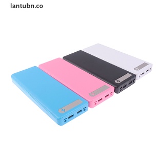 (new) Dual USB DIY LCD Display 10x18650 Battery Case Power Bank Shell Charger Box lantubn.co