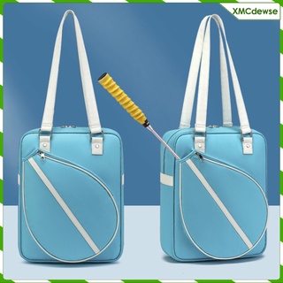 bolsa de hombro de raqueta de tenis con cremallera para raqueta de squash (4)