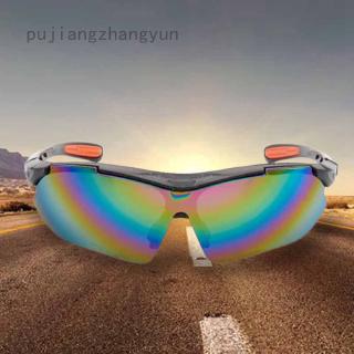 pujiangzhangyun deportes al aire libre ciclismo bicicleta equitación hombres gafas gafas de sol mujeres gafas gafas UV400 lente