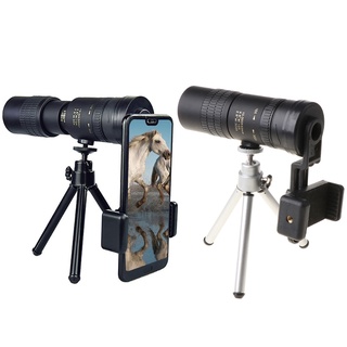 Gd Super Telephoto Zoom Monocular Telescopio Portátil Para Viajes De Playa Soporta Smartphone Para Tomar Fotos 4K 10-300X40mm (4)