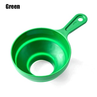 CLEVER Foldable Oil Jam Funnels Plastic Liquid Filling Folding Telescopic Funnel Kitchen Tool Wide Mouth Durable Large Canned Jars Funnel/Multicolor (8)